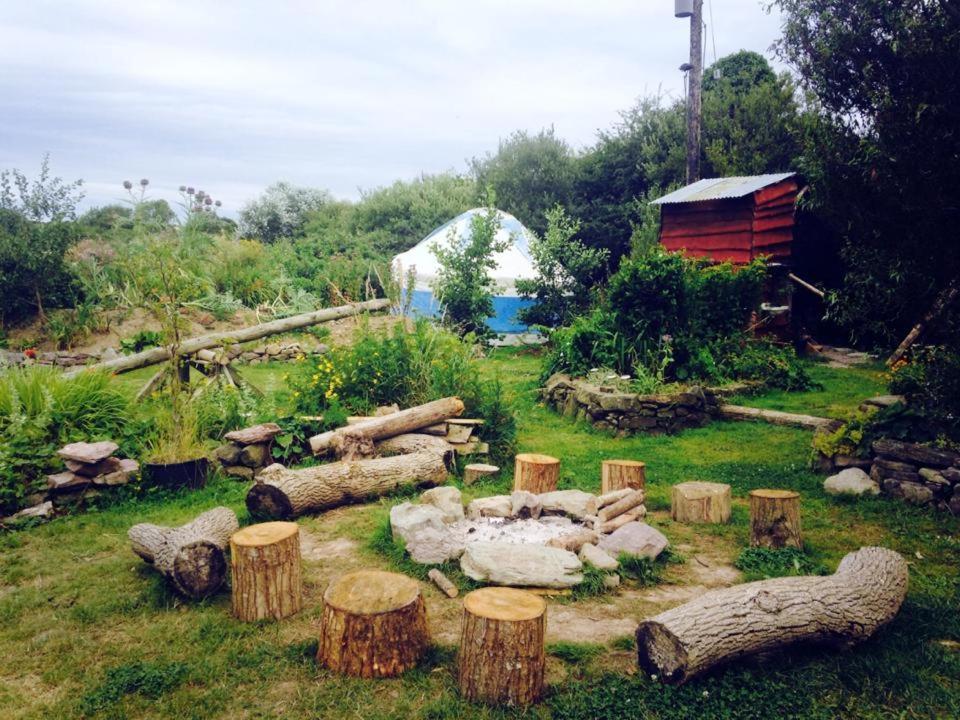 Inch Hideaway Eco Camping Whitegate  Buitenkant foto